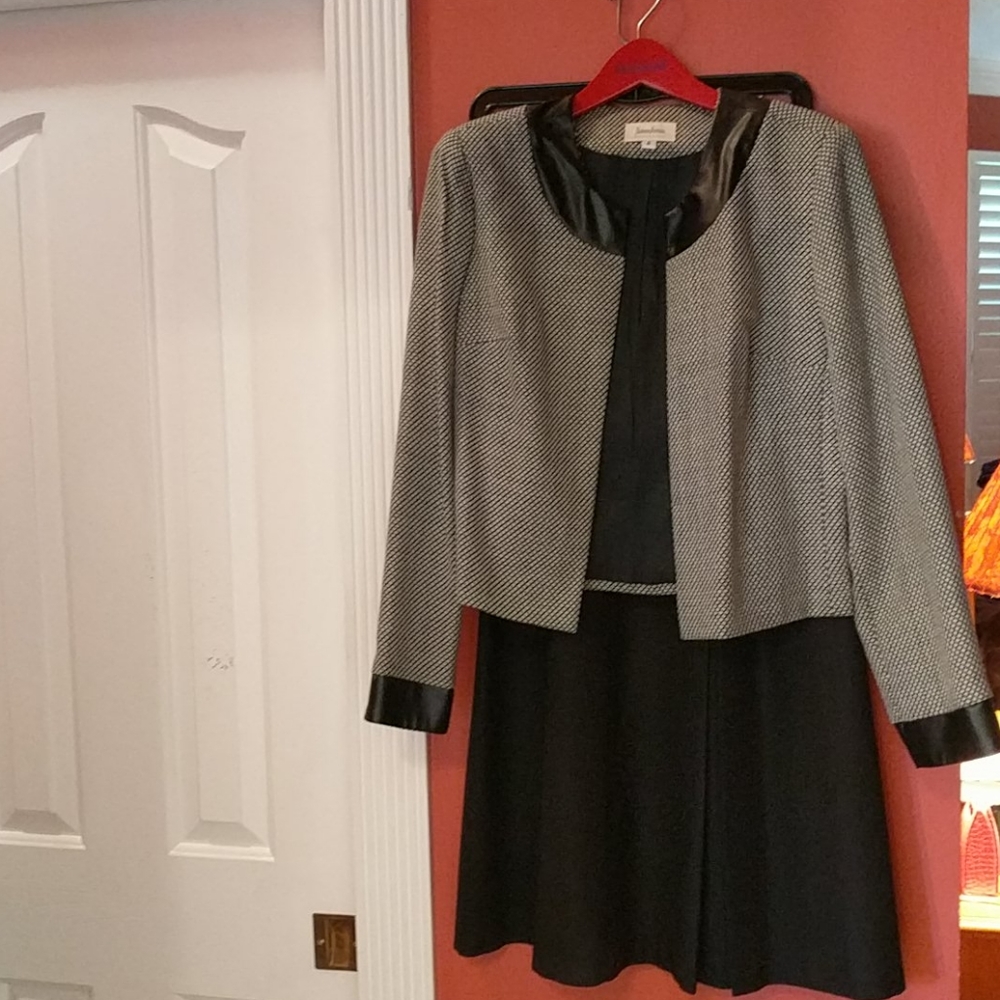 Skirt with blazer